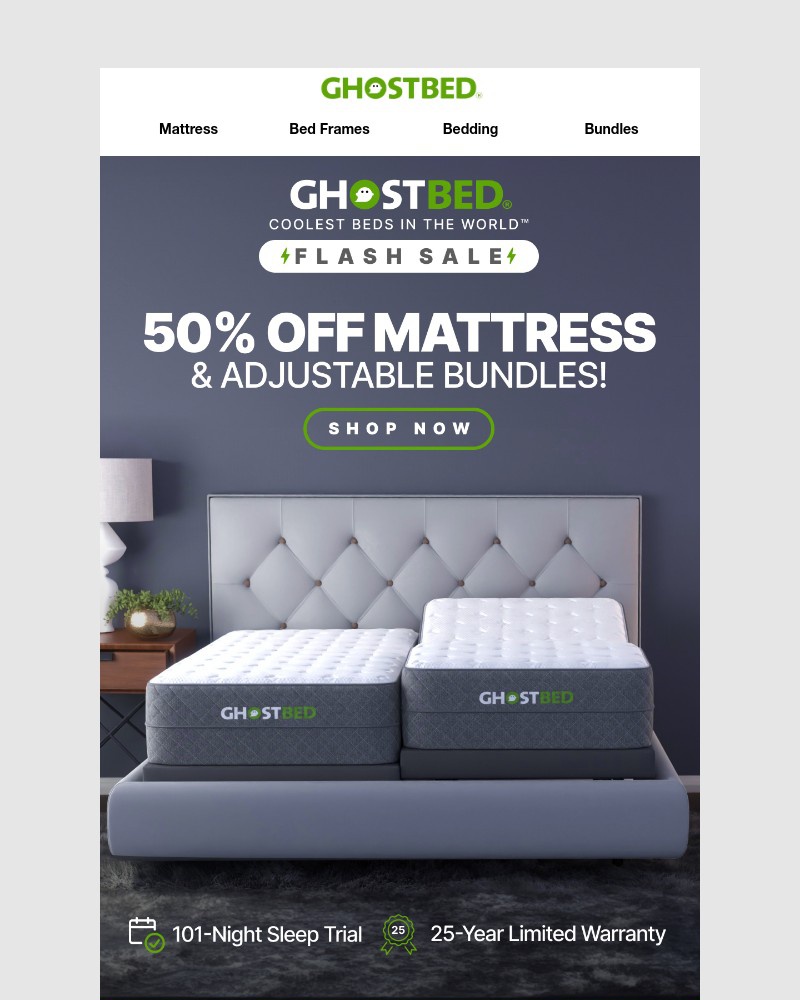 Screenshot of email with subject /media/emails/flash-sale-50-off-mattresses-e2a4b5-cropped-5b758d6f.jpg