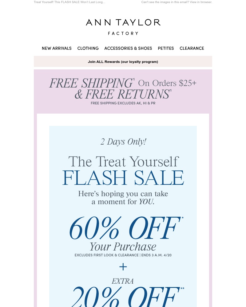 Screenshot of email with subject /media/emails/flash-sale-60-off-100s-of-styles-extra-20-off-100-cropped-b227cb45.jpg