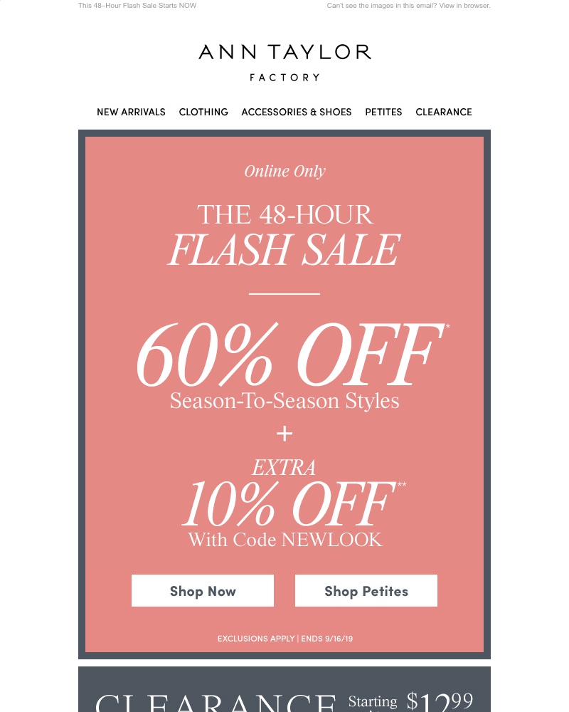 Screenshot of email with subject /media/emails/flash-sale-60-off-extra-10-off-closet-must-haves-cropped-6b8a74d6.jpg
