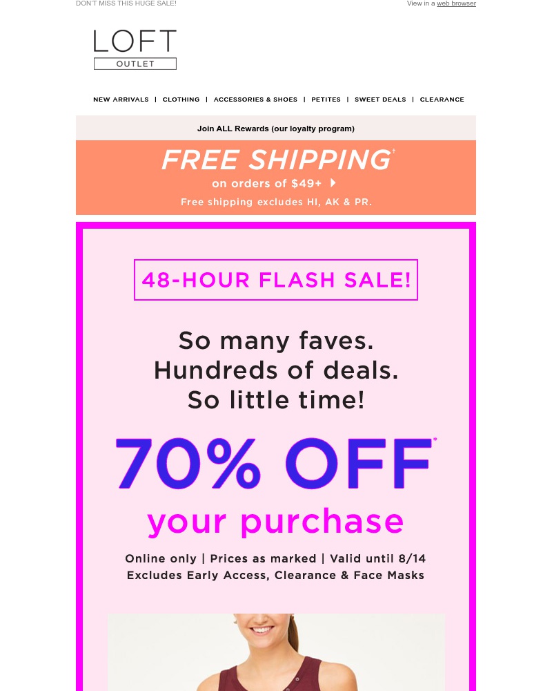 Screenshot of email with subject /media/emails/flash-sale-70-off-6-tees-12-shorts-1950-dresses-48693b-cropped-9bc0e434.jpg