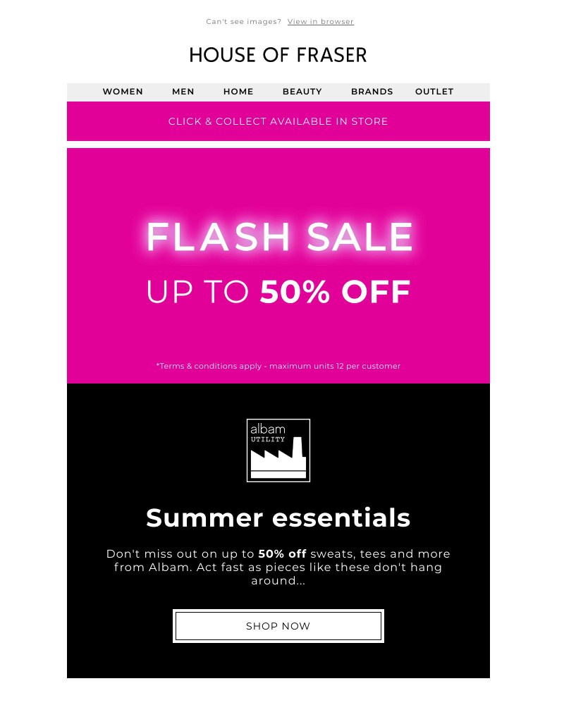 Screenshot of email with subject /media/emails/flash-sale-albam-0519ed-cropped-4dc06195.jpg
