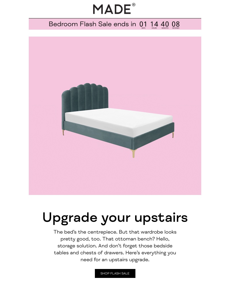 Screenshot of email with subject /media/emails/flash-sale-bedroom-its-back-cropped-e112a5e1.jpg