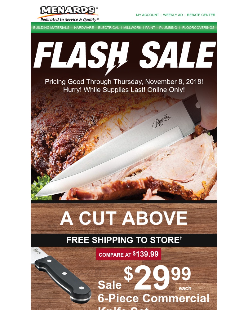 Screenshot of email with subject /media/emails/flash-sale-carve-through-your-holiday-meal-with-ease-cropped-01cb01a3.jpg