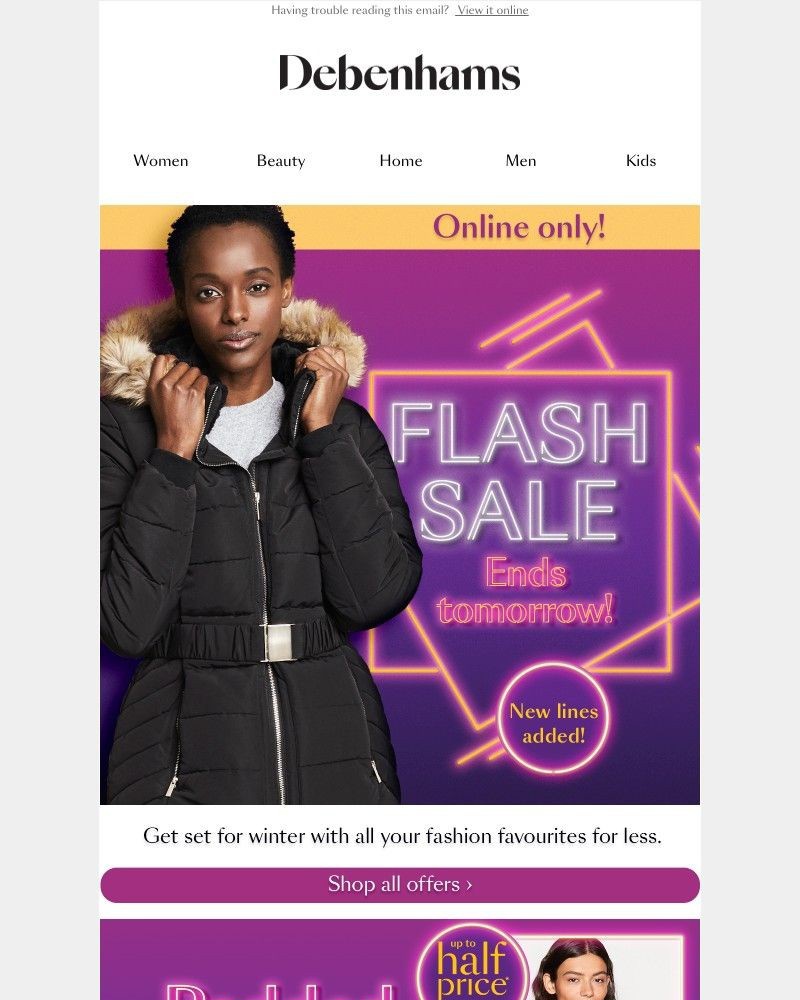 Screenshot of email with subject /media/emails/flash-sale-ends-tomorrow-a2e2ee-cropped-6bcee84b.jpg