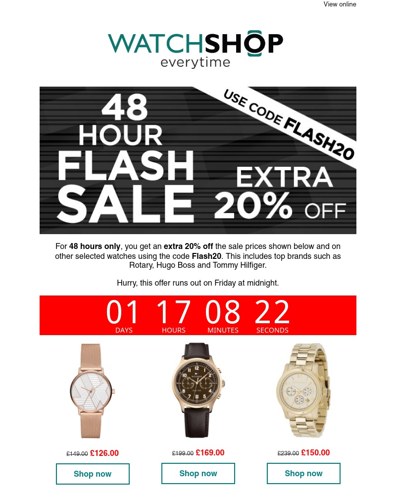 Screenshot of email with subject /media/emails/flash-sale-extra-20-off-cropped-bb915310.jpg