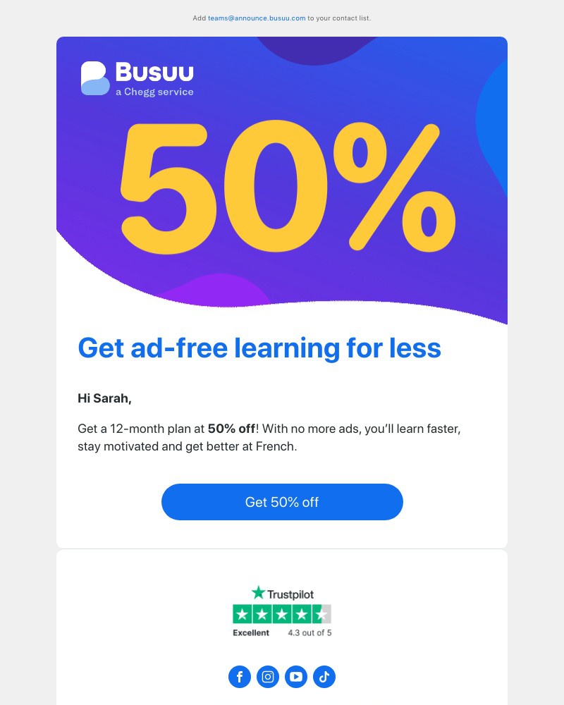 Screenshot of email with subject /media/emails/flash-sale-get-50-off-69a7c2-cropped-9a9c9733.jpg