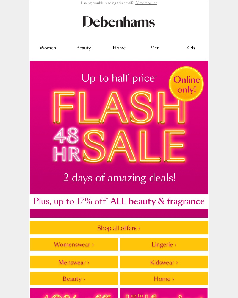 Screenshot of email with subject /media/emails/flash-sale-half-price-coats-knitwear-78c717-cropped-1d866631.jpg