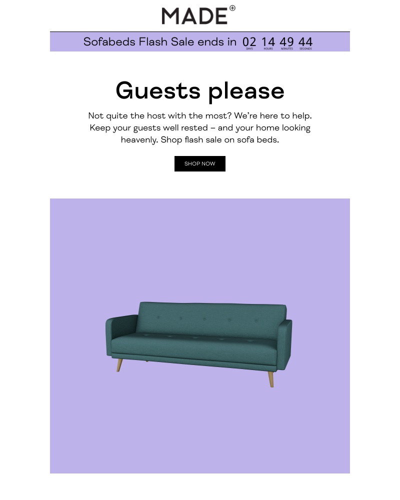 Screenshot of email with subject /media/emails/flash-sale-on-sofa-beds-cropped-9dd6b815.jpg