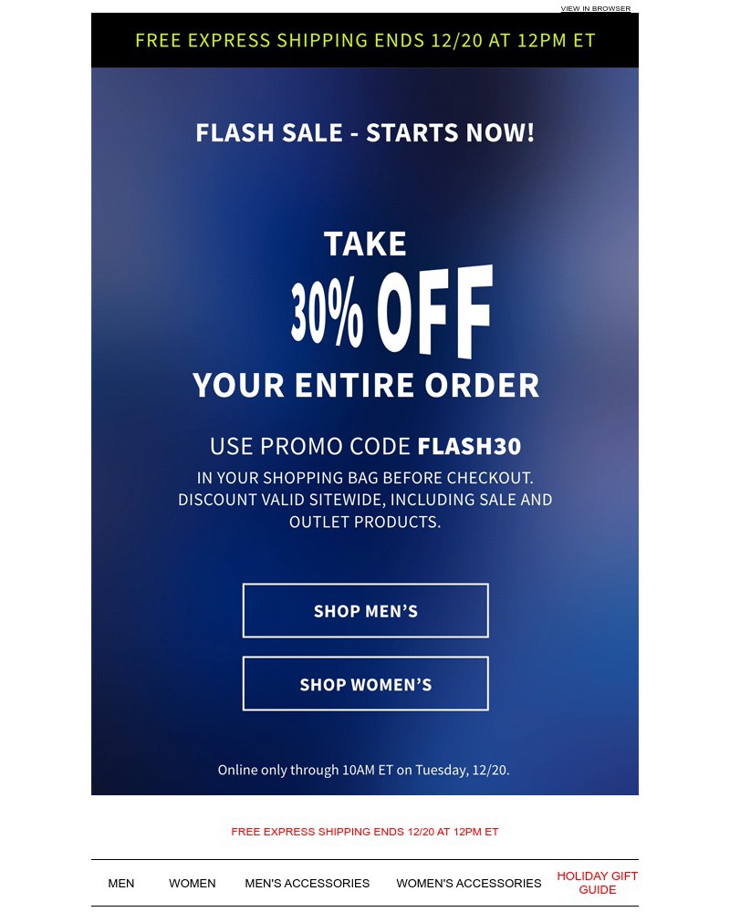 Screenshot of email with subject /media/emails/flash-sale-starts-now-30-off-entire-order-81ad70-cropped-fd006e5b.jpg