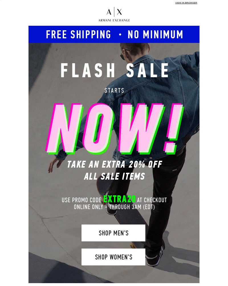 Screenshot of email with subject /media/emails/flash-sale-starts-now-extra-20-off-sale-styles-free-shipping-cropped-8f985641.jpg