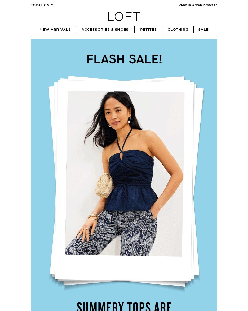 Screenshot of email with subject /media/emails/flash-sale-summery-tops-are-25-13fb94-cropped-310fa18b.jpg