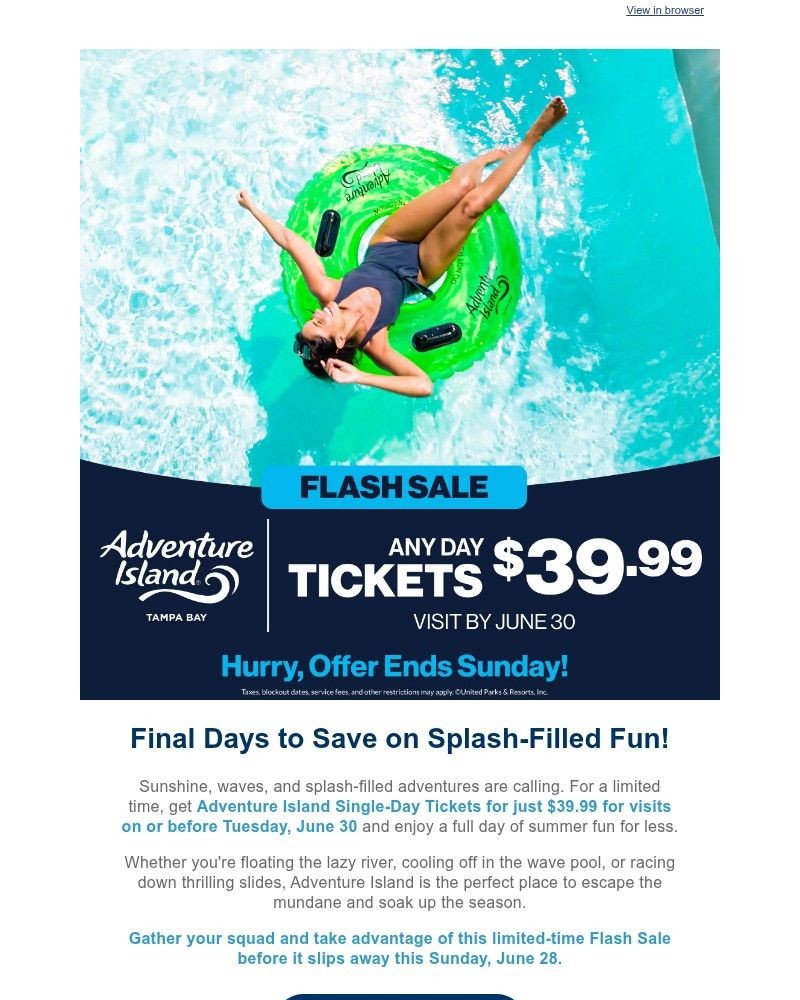 Screenshot of email with subject /media/emails/flash-sale-times-running-out-for-ticket-savings-a8073e-cropped-44b406b0.jpg