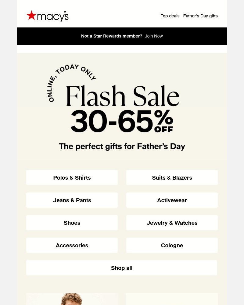 Screenshot of email with subject /media/emails/flash-sale-up-to-65-off-gift-ideas-for-dad-330f6b-cropped-65e17272.jpg