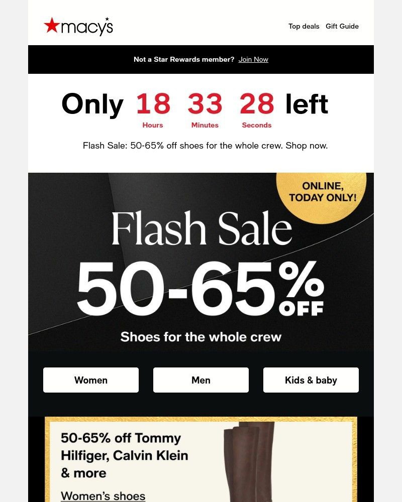 Screenshot of email with subject /media/emails/flash-sale-up-to-65-off-shoes-on-your-shopping-list-f3bc42-cropped-ddec11d9.jpg