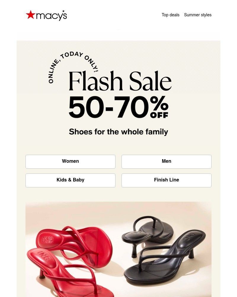 Screenshot of email with subject /media/emails/flash-sale-up-to-70-off-shoes-for-all-c9e6a7-cropped-2257b0ee.jpg