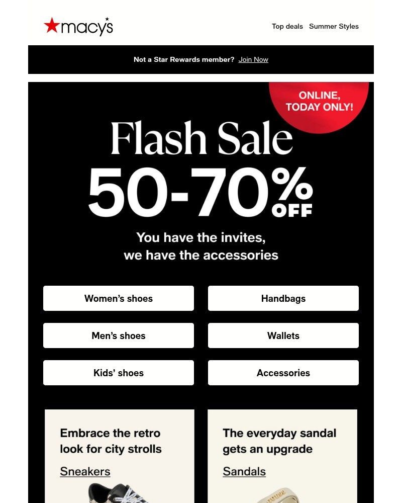 Screenshot of email with subject /media/emails/flash-sale-up-to-70-off-shoes-handbags-more-2e9124-cropped-7b2a085a.jpg