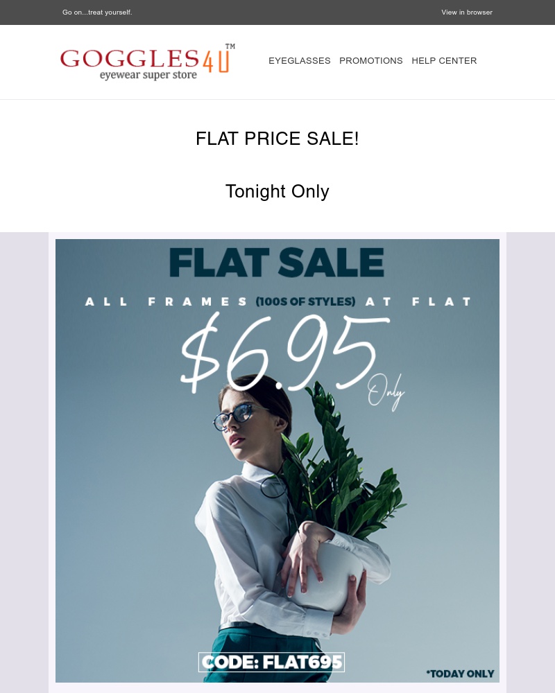 Screenshot of email with subject /media/emails/flat-price-all-frames-at-flat-695-only-100s-of-styles-tonight-only-2-cropped-74e707e5.jpg