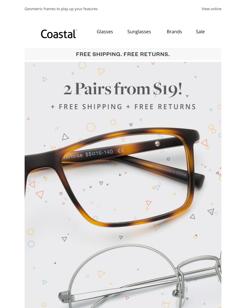Screenshot of email with subject /media/emails/flattering-styles-from-19-plus-a-second-pair-free-cropped-711f721f.jpg