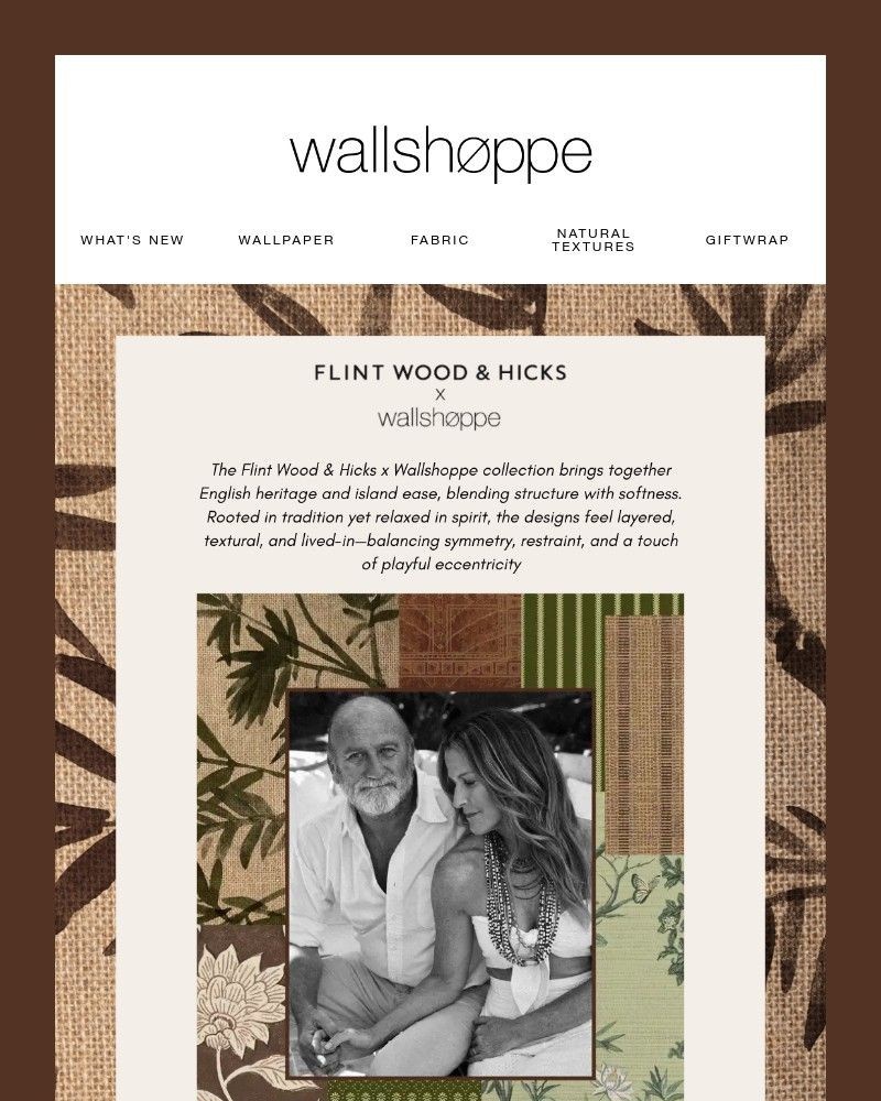 Screenshot of email sent to a Wallshoppe Cart abandoner