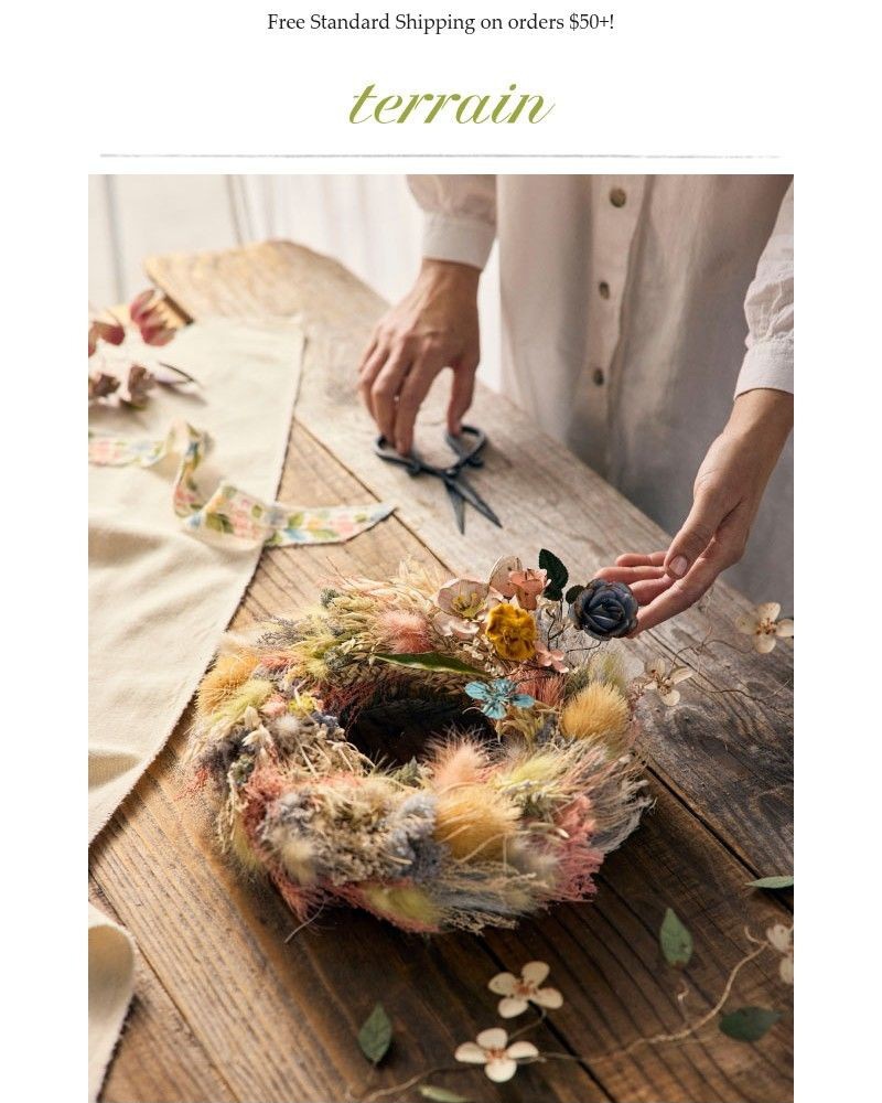 Screenshot of email with subject /media/emails/floral-wreaths-mom-can-make-her-own-fbf6d3-cropped-3c1059b0.jpg