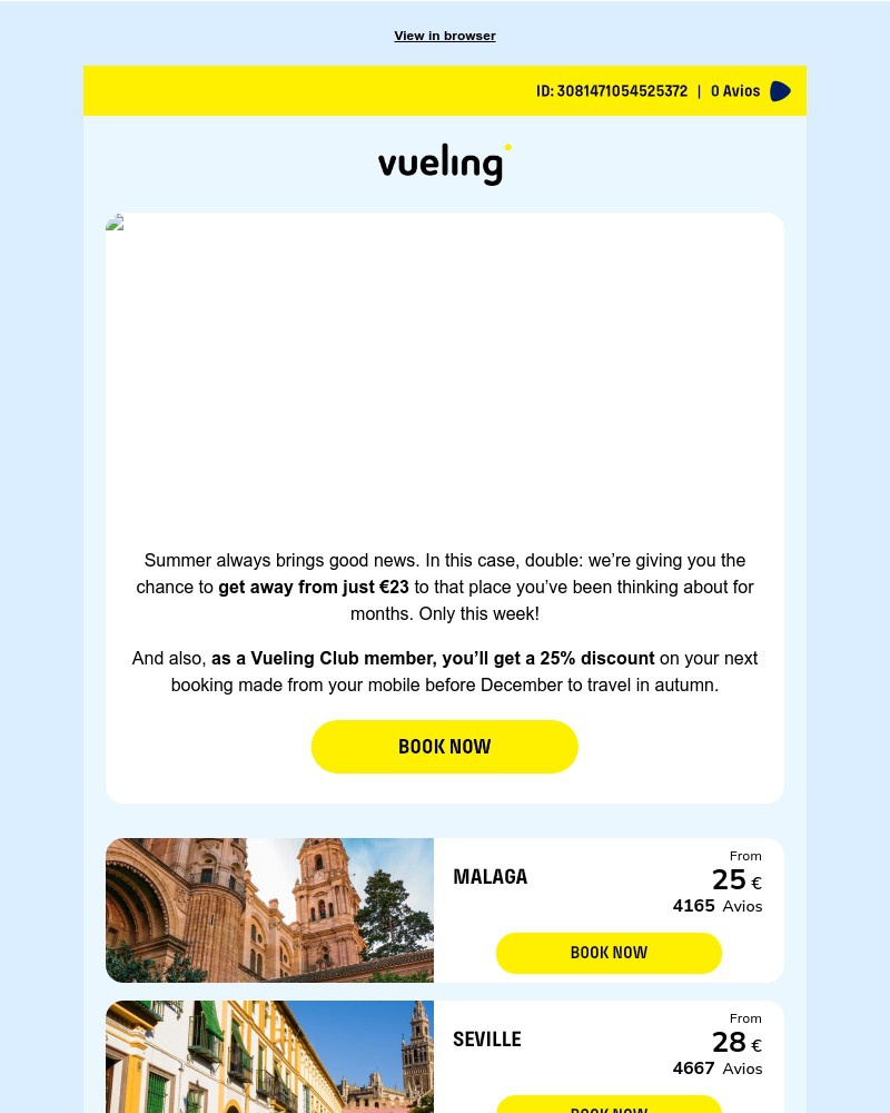 Screenshot of email with subject /media/emails/fly-into-summer-from-23-and-get-a-bonus-reward-cd3560-cropped-de75757c.jpg