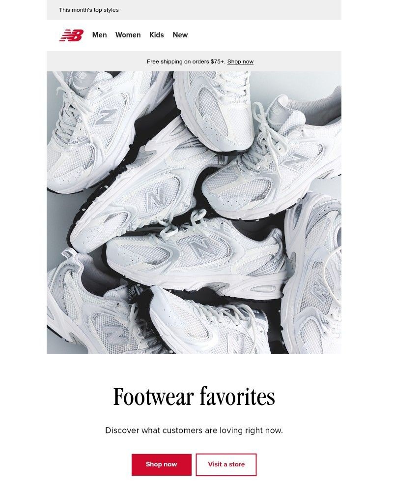 Screenshot of email with subject /media/emails/footwear-favorites-9bd856-cropped-d7afde77.jpg