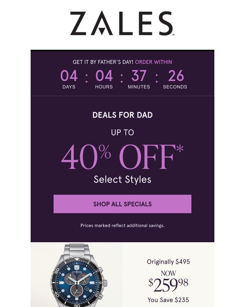 Screenshot of email with subject /media/emails/for-him-up-to-40-off-select-styles-deals-for-dad-b0bb2f-cropped-7500fff9.jpg