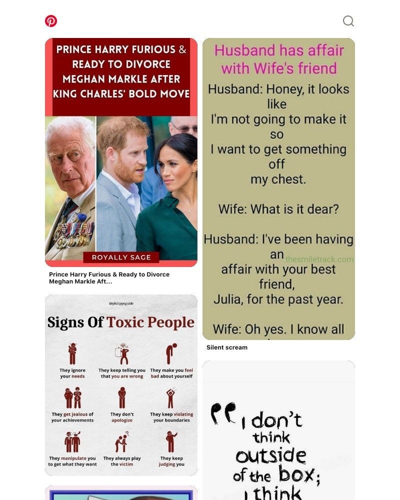 Screenshot of email sent to a Pinterest Registered user