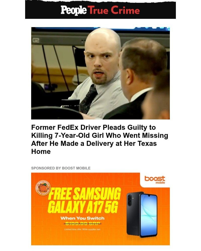 Screenshot of email with subject /media/emails/former-fedex-driver-pleads-guilty-to-killing-7-year-old-girl-who-went-missing-aft_l8uvD9F.jpg