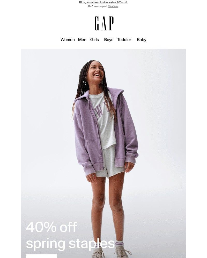 Screenshot of email with subject /media/emails/forty-percent-off-more-outfits-for-your-lineup-4edc21-cropped-0d570659.jpg