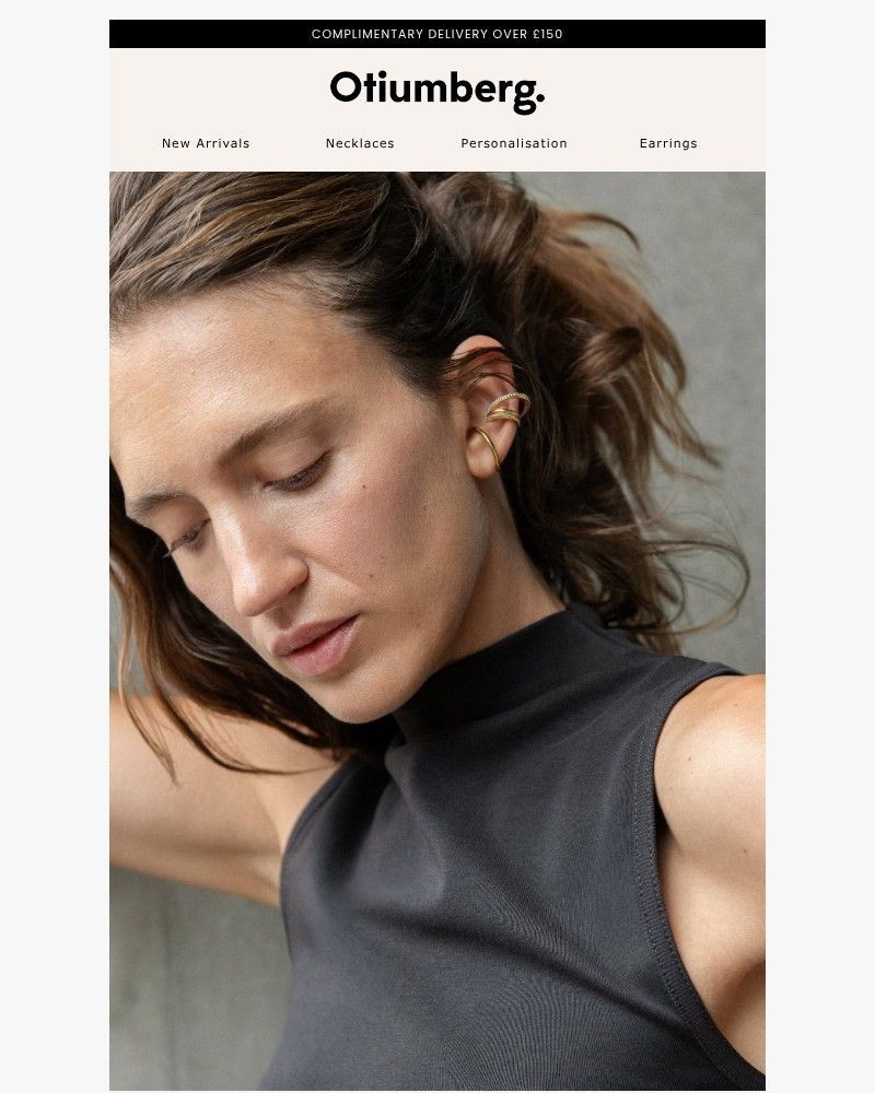 Screenshot of email sent to a Otiumberg Cart abandoner