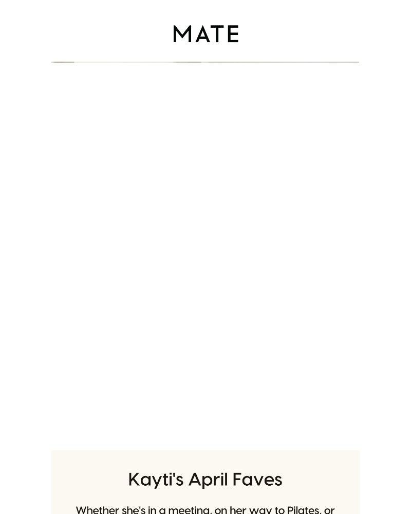 Screenshot of email sent to a MATE the Label Newsletter subscriber