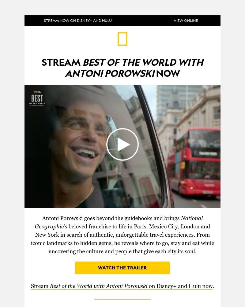 Screenshot of email with subject /media/emails/four-cities-countless-discoveries-best-of-the-world-with-antoni-porowski-is-now-s_tVohNlY.jpg