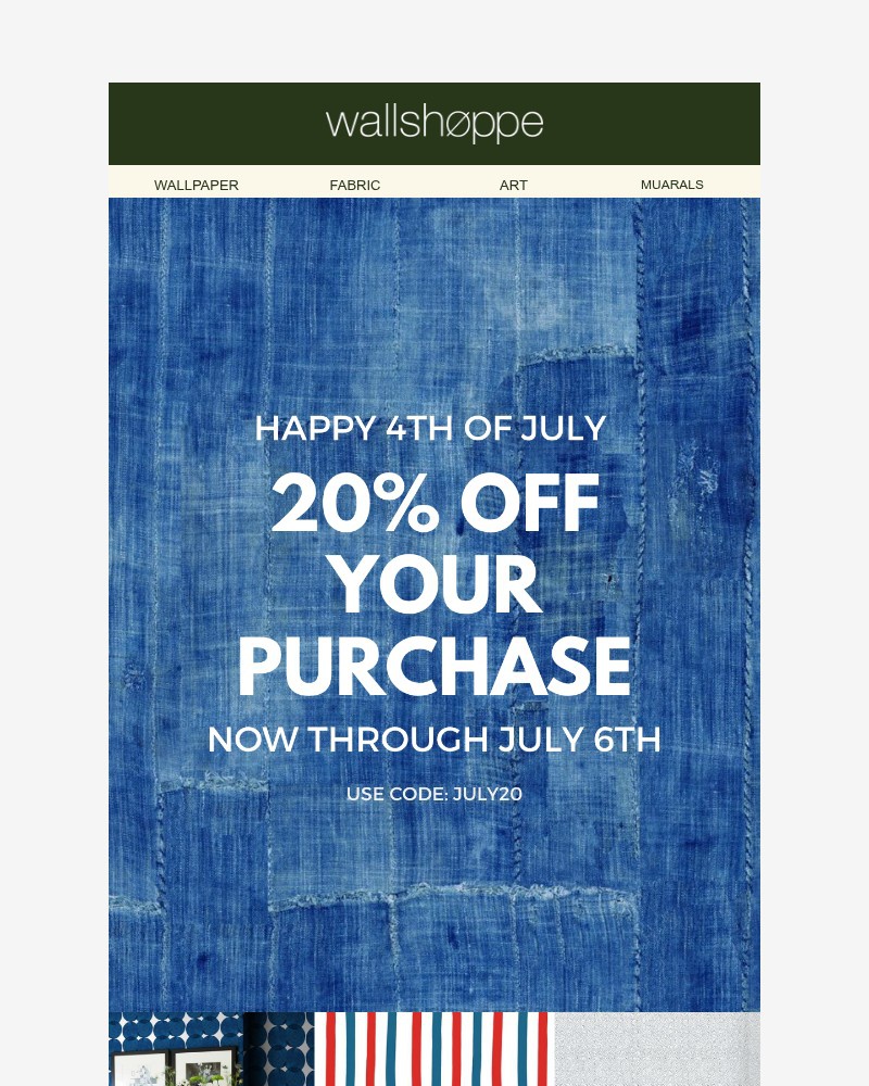 Screenshot of email with subject /media/emails/fourth-of-july-weekend-20-off-is-on-now-fbcfae-cropped-73aee9c6.jpg