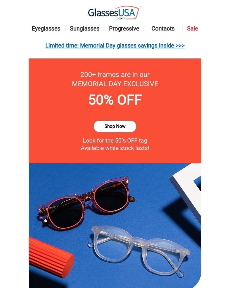 Screenshot of email with subject /media/emails/frames-youll-love-are-50-off-in-our-memorial-day-sale-fa9552-cropped-f7c37c20.jpg