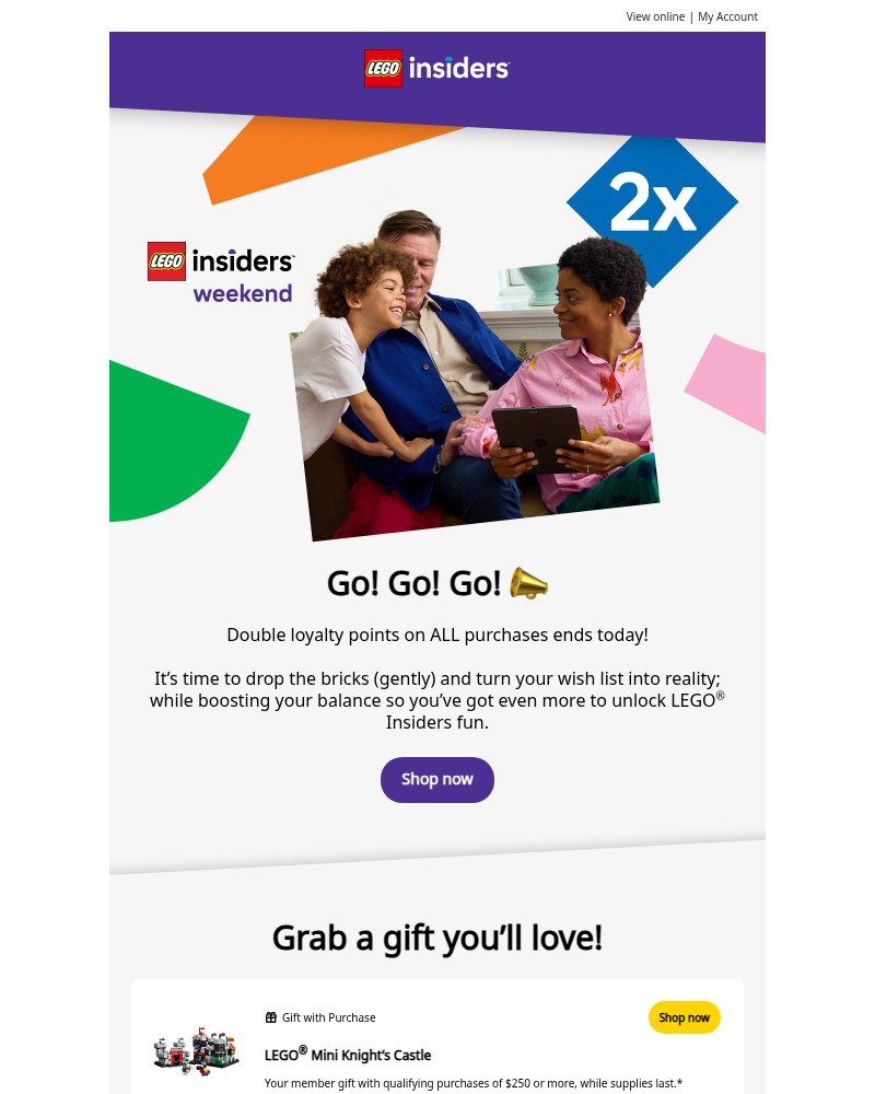 Screenshot of email with subject /media/emails/fred-you-could-miss-out-on-2x-loyalty-points-ed4f4e-cropped-0c9f2e17.jpg