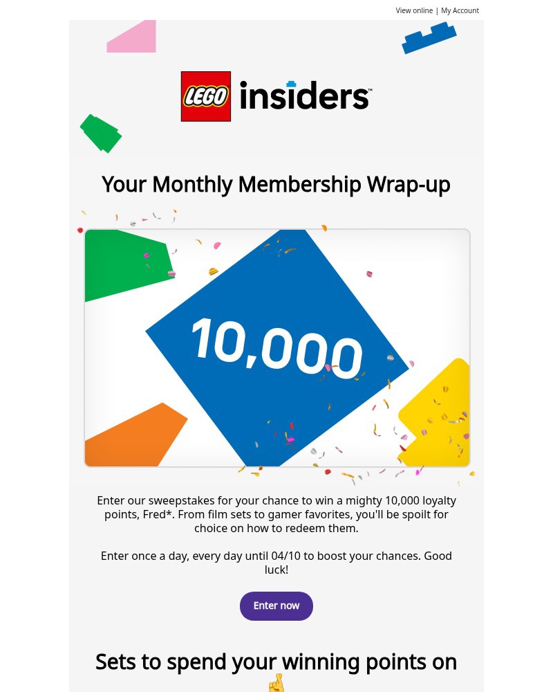 Screenshot of email with subject /media/emails/fred-your-chance-to-win-10000-loyalty-points-52e3d6-cropped-8374159f.jpg