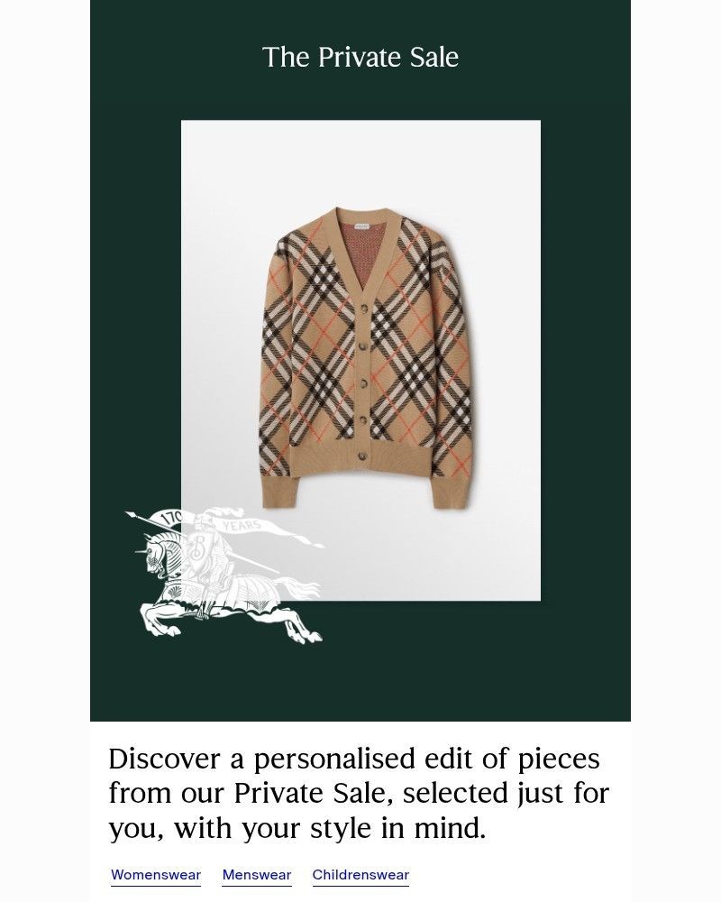 Screenshot of email with subject /media/emails/fred-your-personalised-private-sale-edit-awaits-fd51aa-cropped-7eae4ba9.jpg