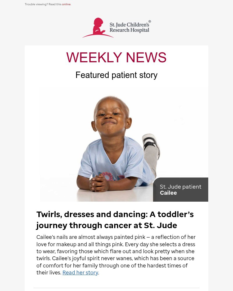 Screenshot of email with subject /media/emails/fred-your-weekly-update-and-patient-spotlight-on-cailee-3fd8d3-cropped-ac06e9e9.jpg