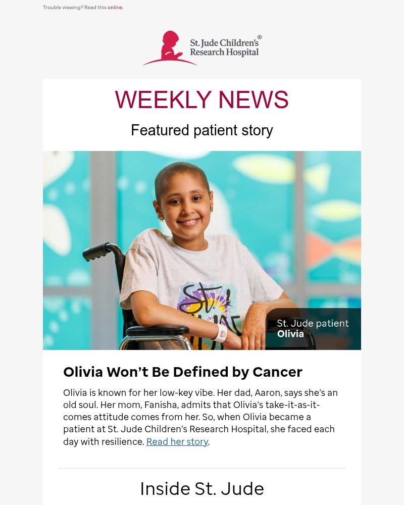 Screenshot of email with subject /media/emails/fred-your-weekly-update-and-patient-spotlight-on-olivia-8b08ac-cropped-ffe2b154.jpg