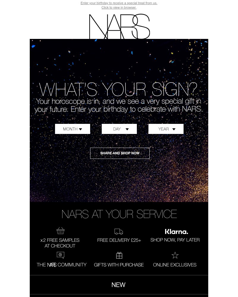 Screenshot of email with subject /media/emails/free-birthday-gift-the-stars-are-aligned-37fe5f-cropped-01a90827.jpg