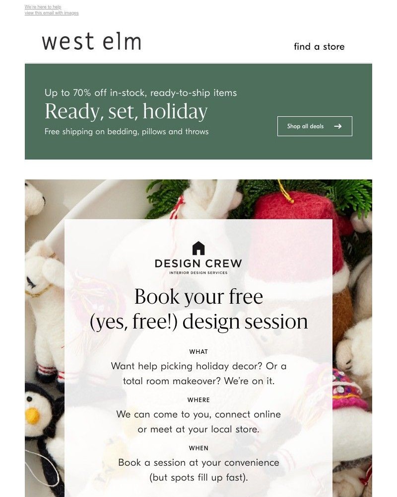 Screenshot of email with subject /media/emails/free-design-help-spots-are-going-f-a-s-t-e3da90-cropped-98481981.jpg