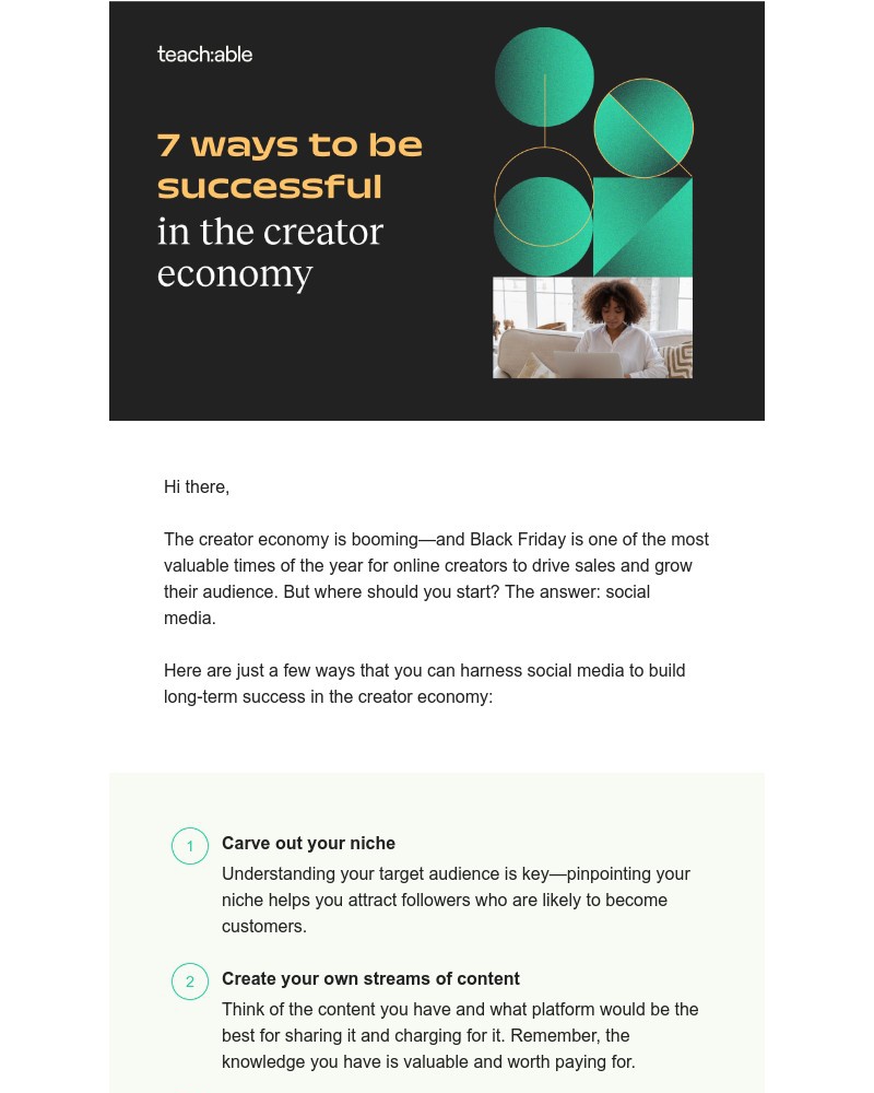 Screenshot of email with subject /media/emails/free-downloadable-the-top-ways-to-be-successful-in-the-creator-economy-b8c4fe-cro_nK3j8Fm.jpg