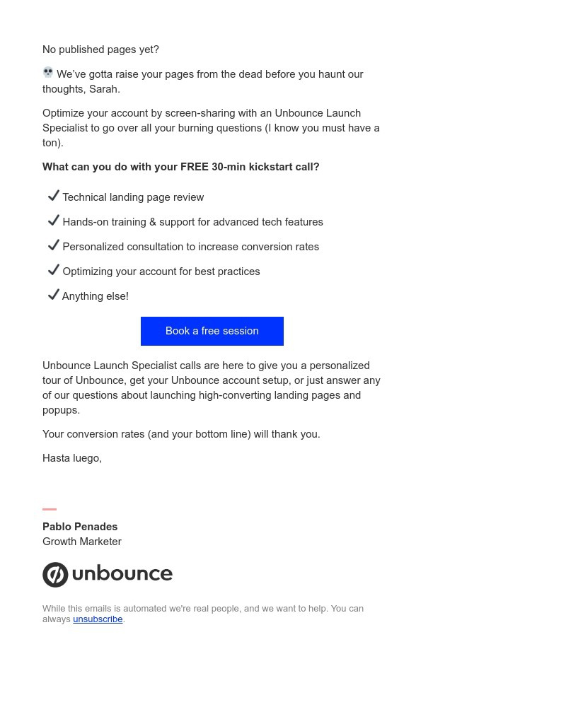 Screenshot of email with subject /media/emails/free-get-one-on-one-setup-session-with-a-unbounce-launch-specialist-ea173d-croppe_OFW2pT7.jpg