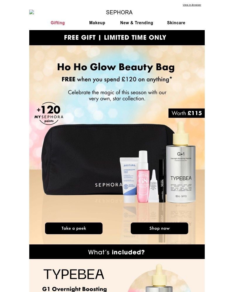 Screenshot of email with subject /media/emails/free-ho-ho-glow-beauty-bag-worth-115-1d6dd2-cropped-6da33636.jpg