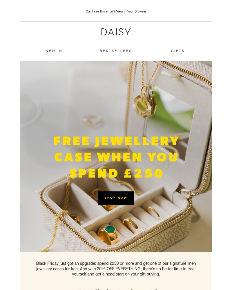 Screenshot of email with subject /media/emails/free-jewellery-case-20-off-everything-4130e8-cropped-82e64dd8.jpg