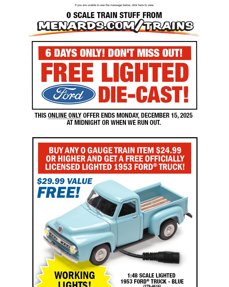 Screenshot of email with subject /media/emails/free-lighted-1953-ford-with-o-gauge-purchase-3cafb3-cropped-3b4263c1.jpg