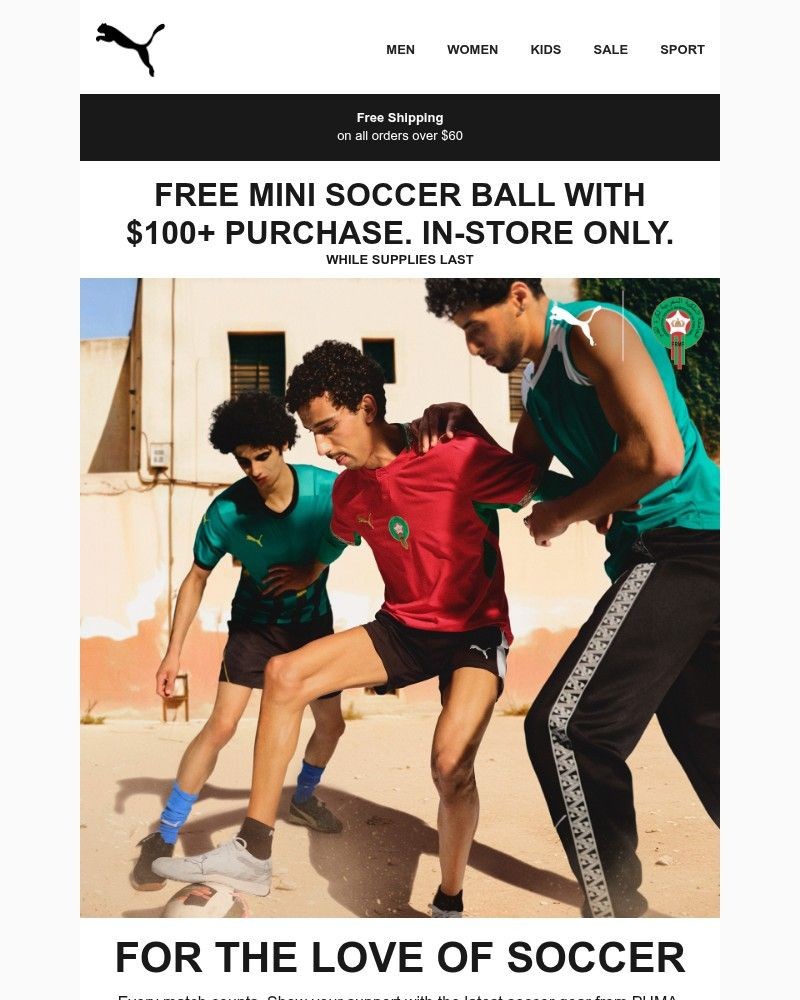 Screenshot of email with subject /media/emails/free-mini-soccer-ball-with-100-purchase-a682b1-cropped-ea178eb6.jpg