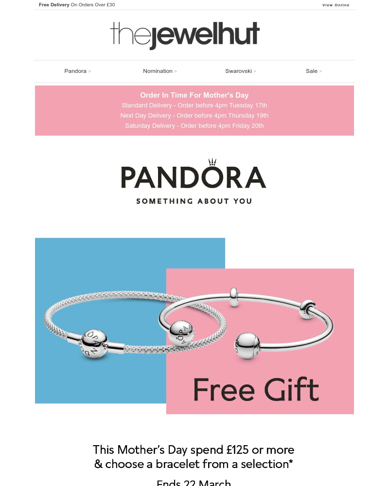 Screenshot of email with subject /media/emails/free-pandora-bracelet-limited-time-remaining-cropped-d26a7b5f.jpg