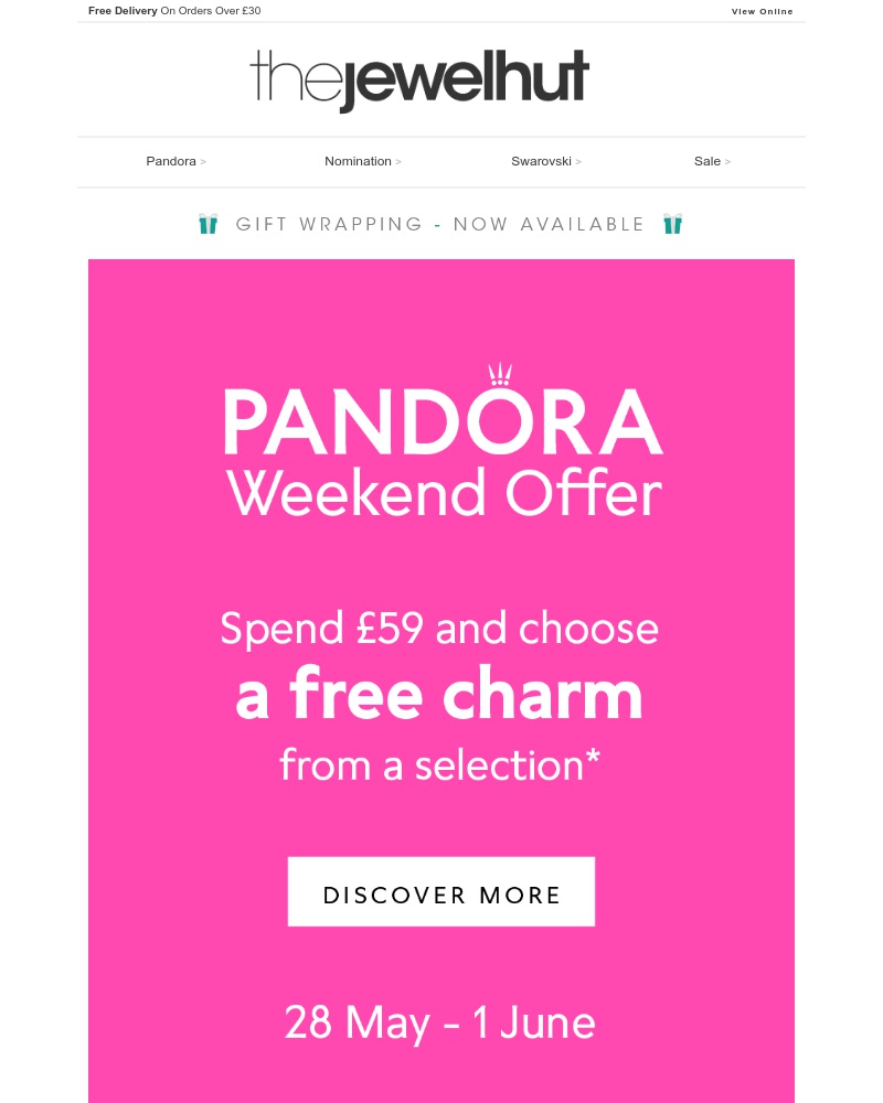 Screenshot of email with subject /media/emails/free-pandora-charm-this-weekend-only-3-cropped-29a015fe.jpg